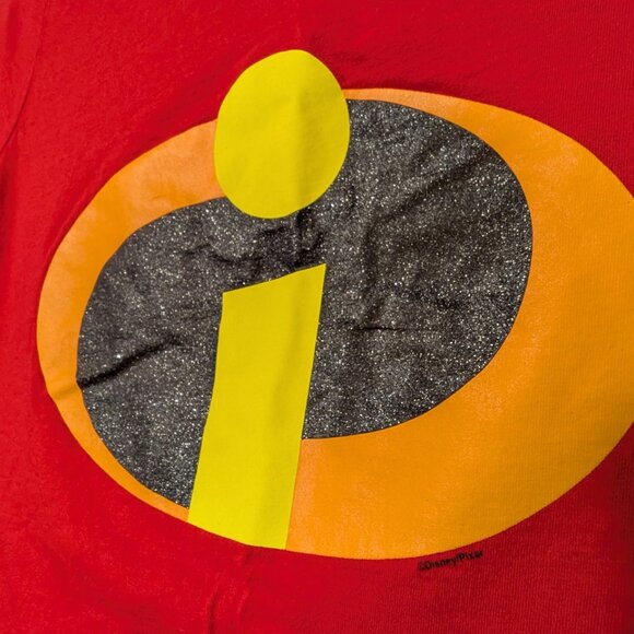 Red Disney Pixar Incredibles T-shirt, size Large - Picture 2 of 4